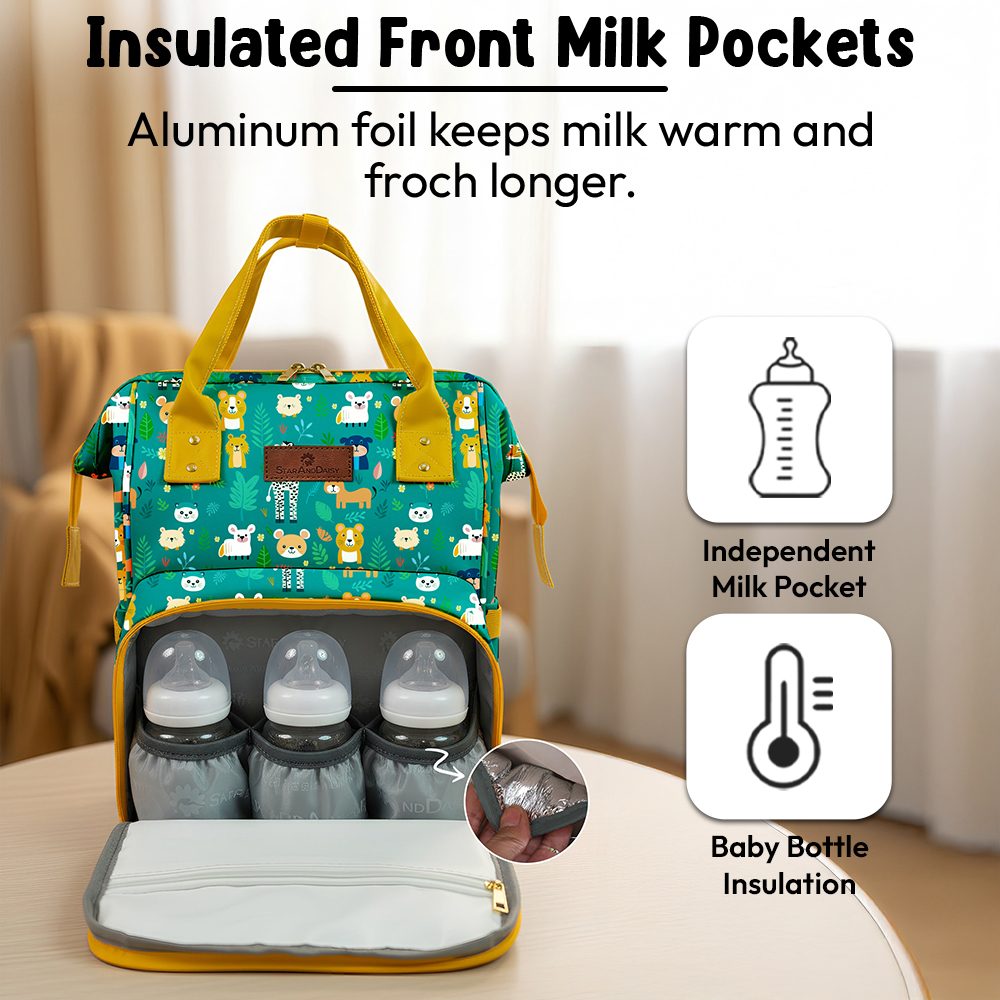 Jungle diaper bag