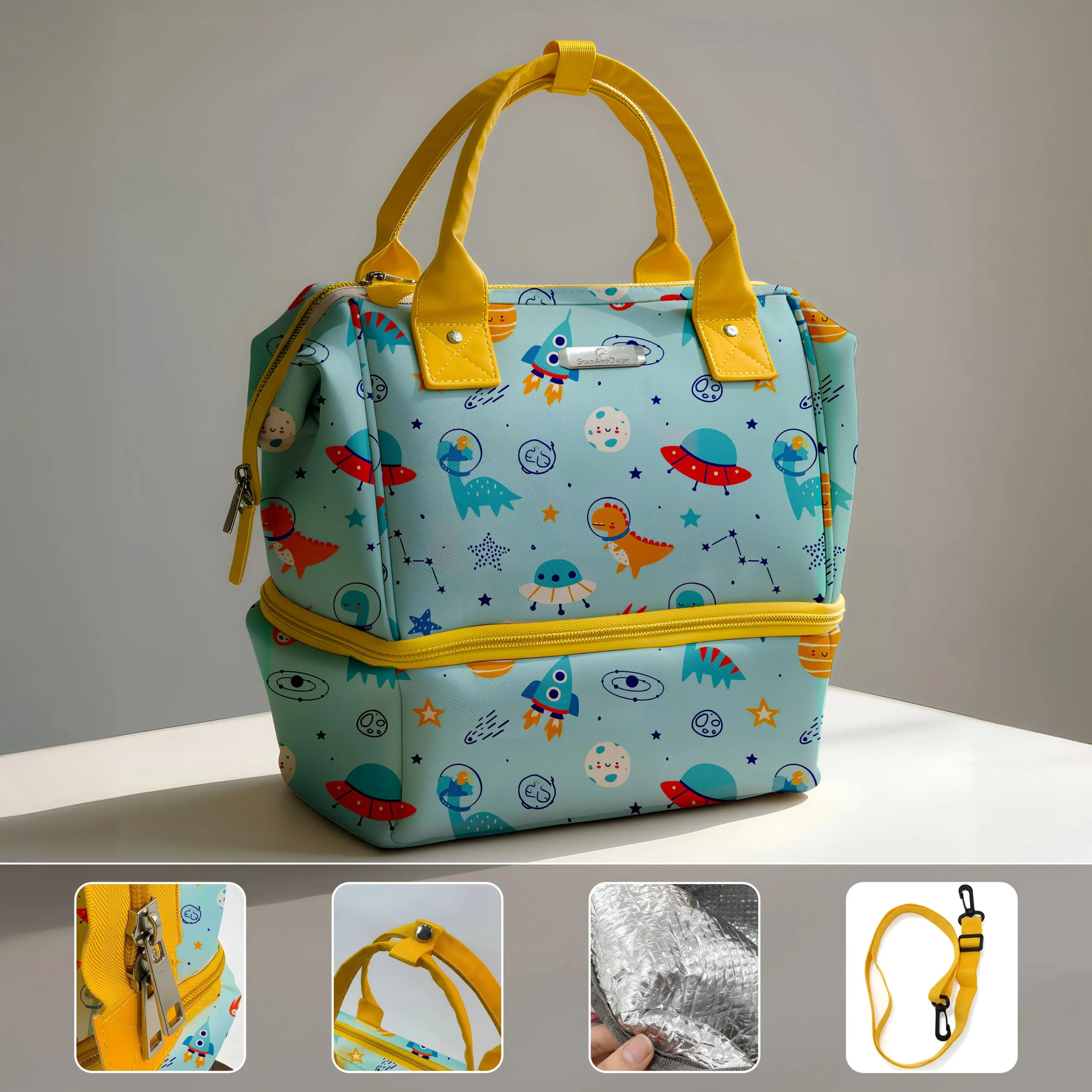 Dinosaur print Diaper bag