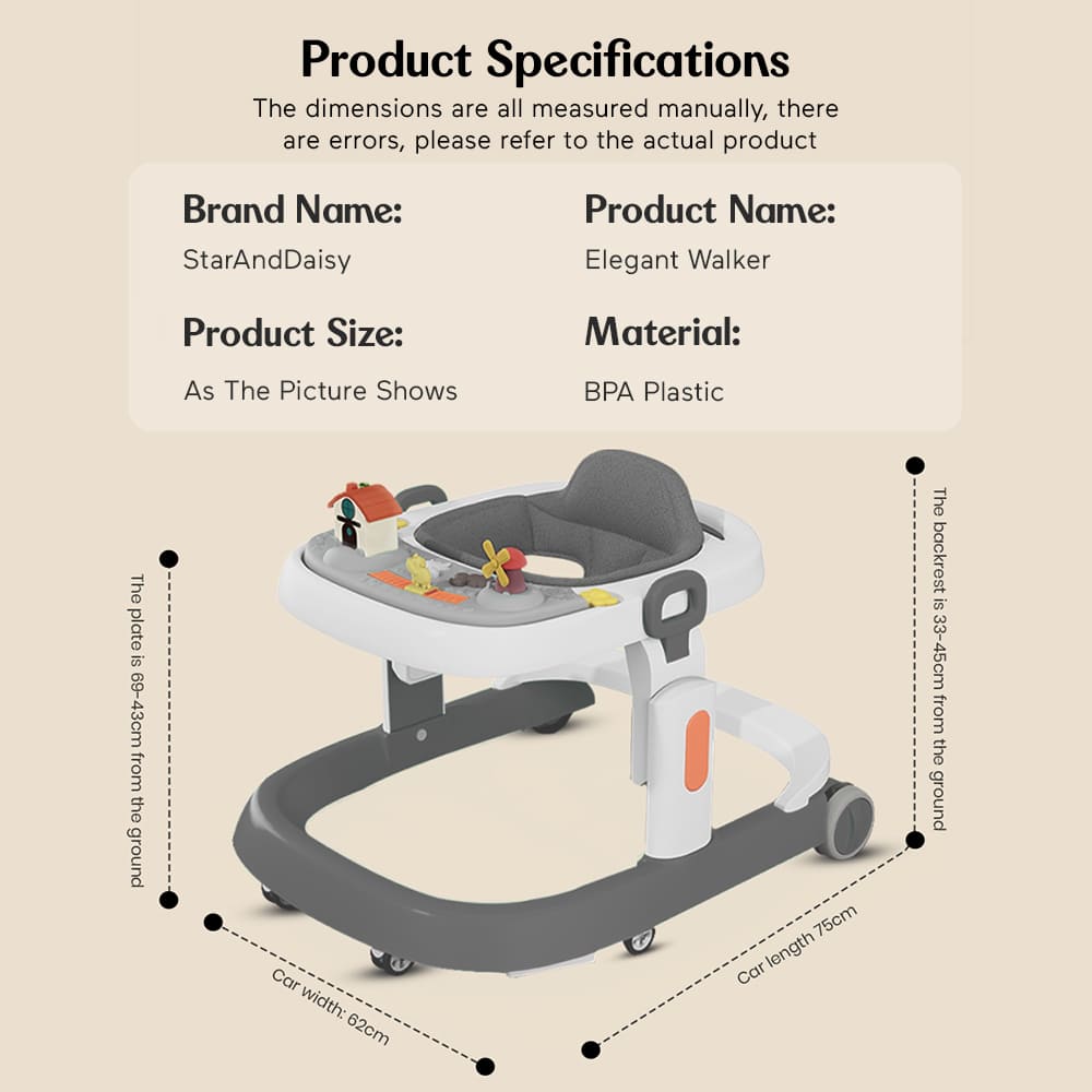 Specification of Baby Walker