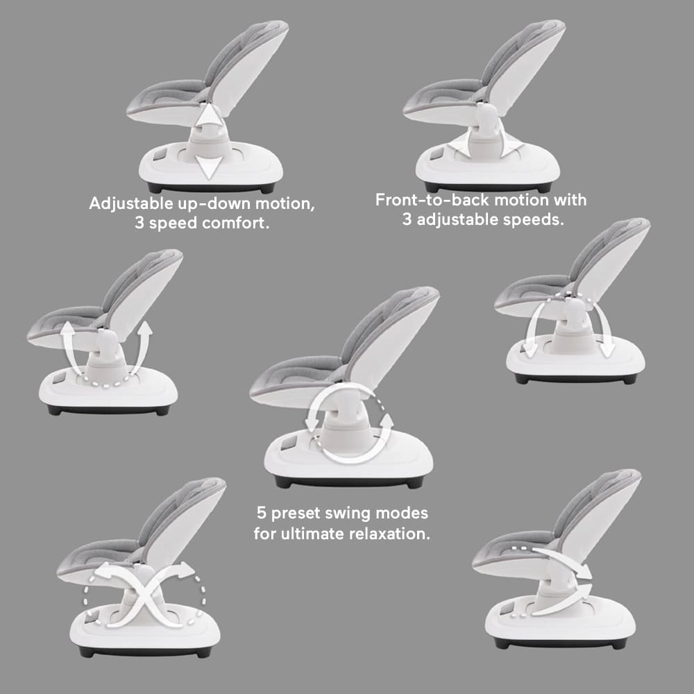 Multi -Motion Baby Rocker