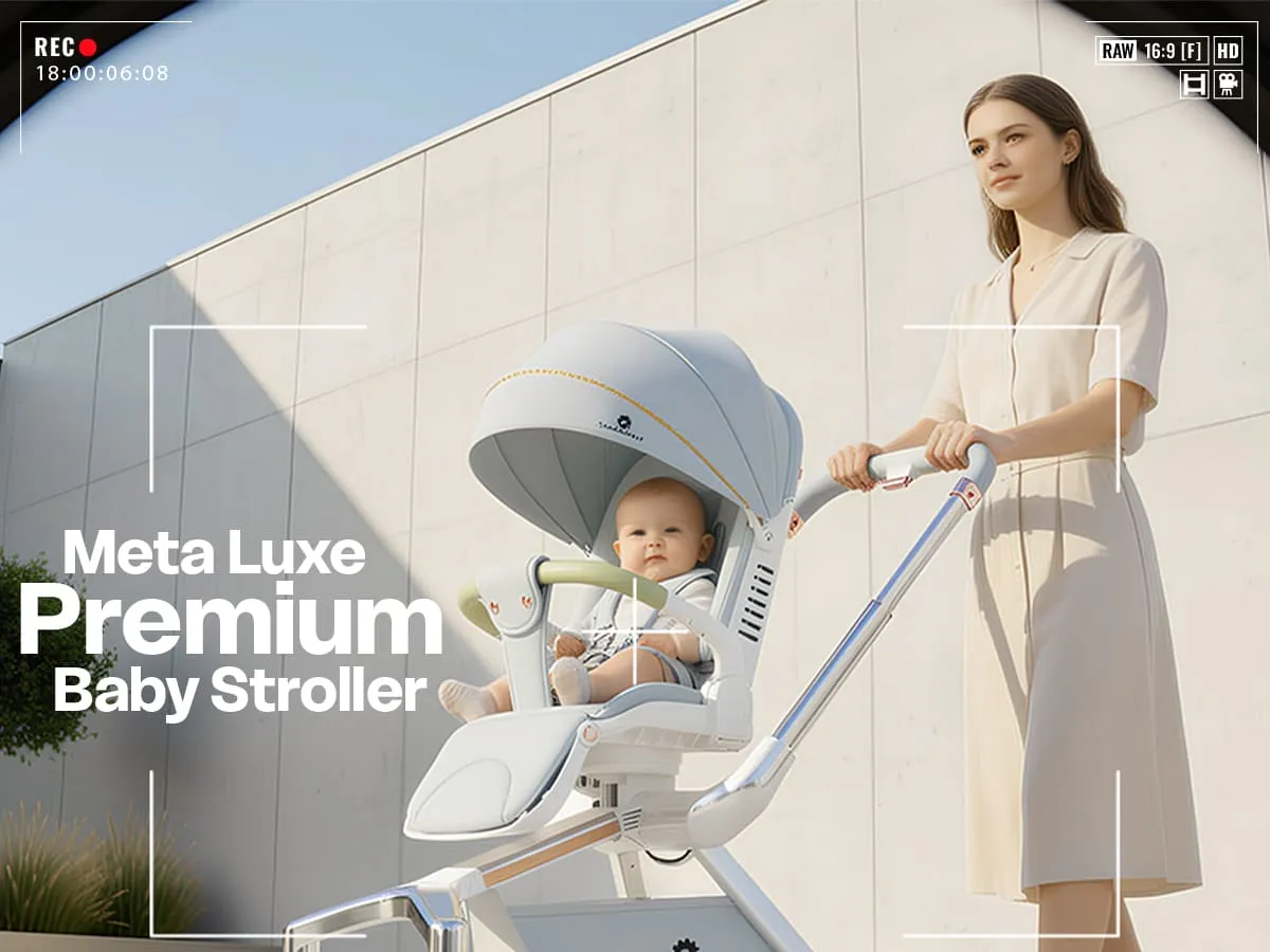 Meta Luxe Baby Stroller Aplus Meta Luxe Baby Stroller Aplus