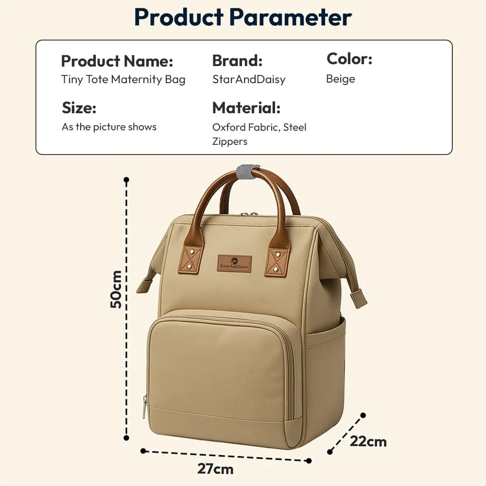 Dimensions of diaper bag