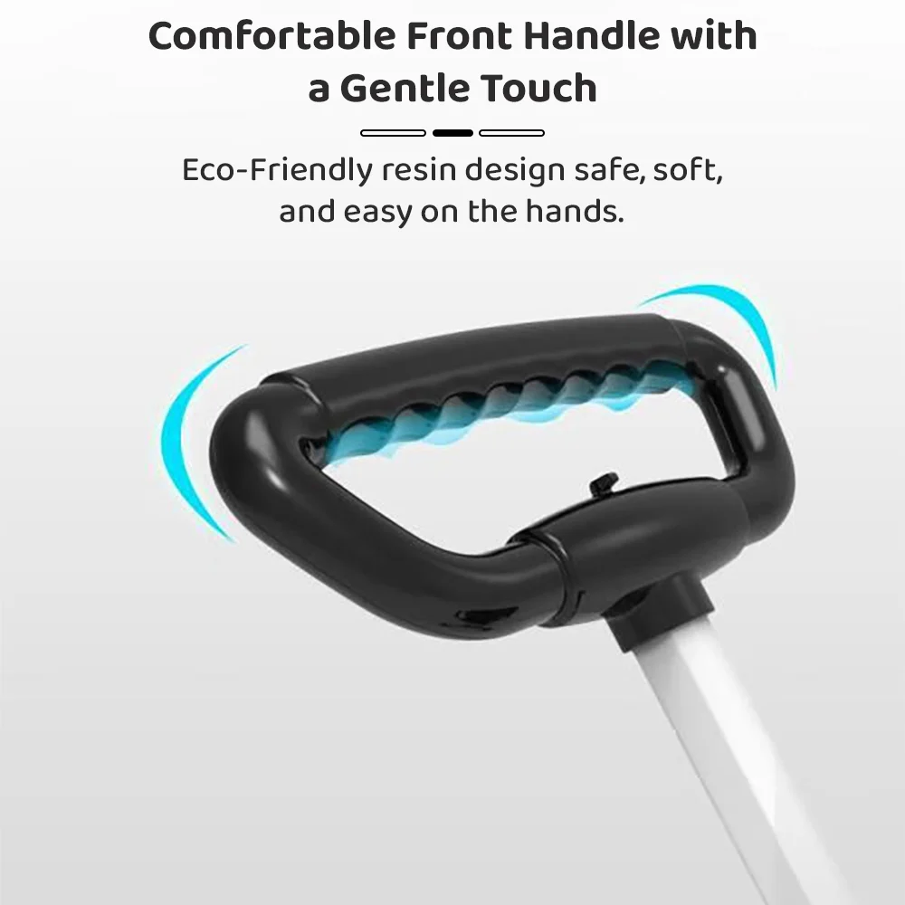 StarAndDaisy Travel Stroller for Baby, One Hand Folded Baby Pram with 360° Two-Way Rotational Seat, Airplane stroller with Adjustable handle - Black