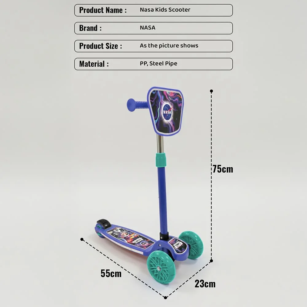 nasa scooter blue