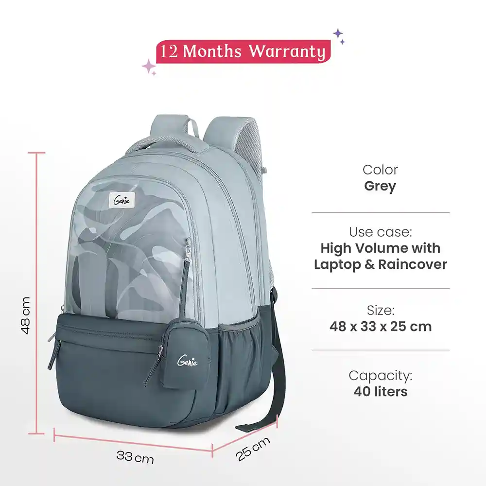 Genie Celia 40L Unisex Bag
