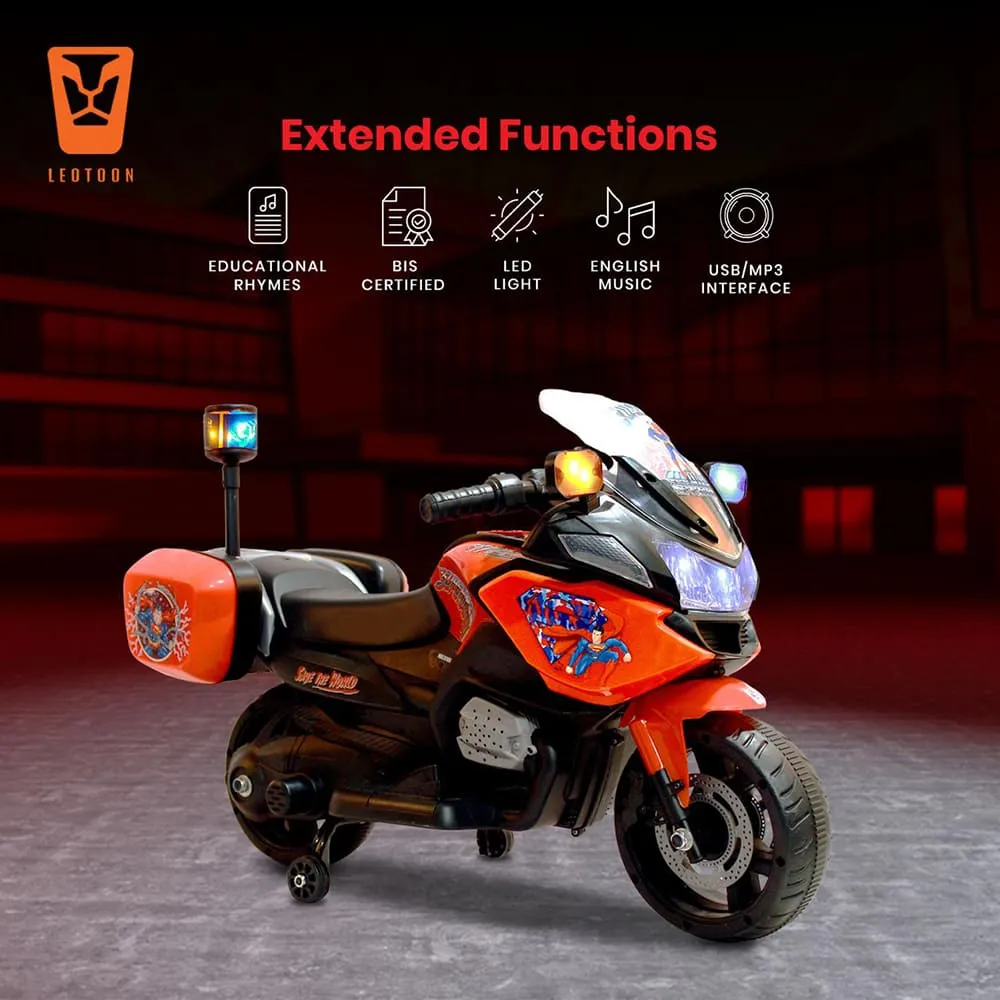 StarAndDaisy GSX Adventure Superman Ride-On Motorbike