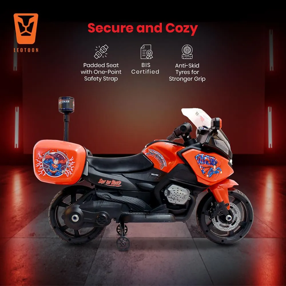 StarAndDaisy GSX Adventure Superman Ride-On Motorbike