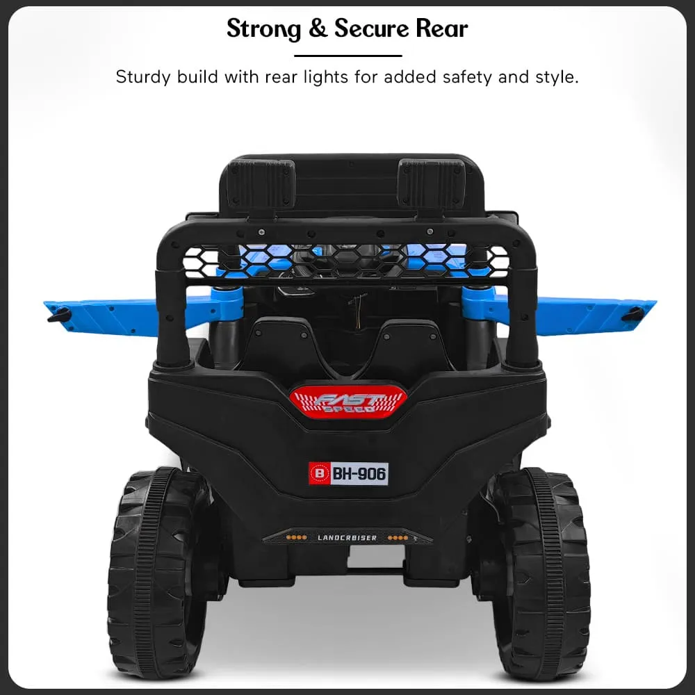 StarAndDaisy Premium Ride On Remote Control Jeep For Kids