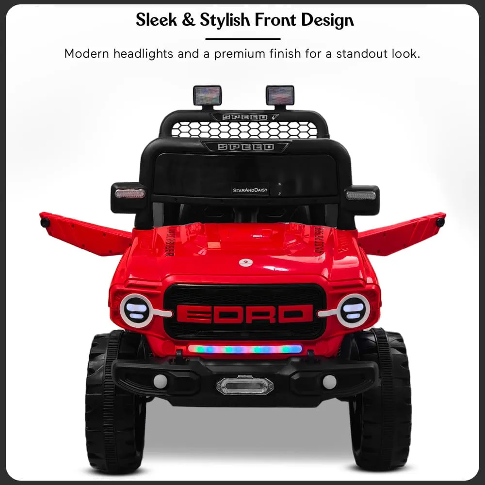StarAndDaisy Luxury Ride On Remote Control Jeep For Kids