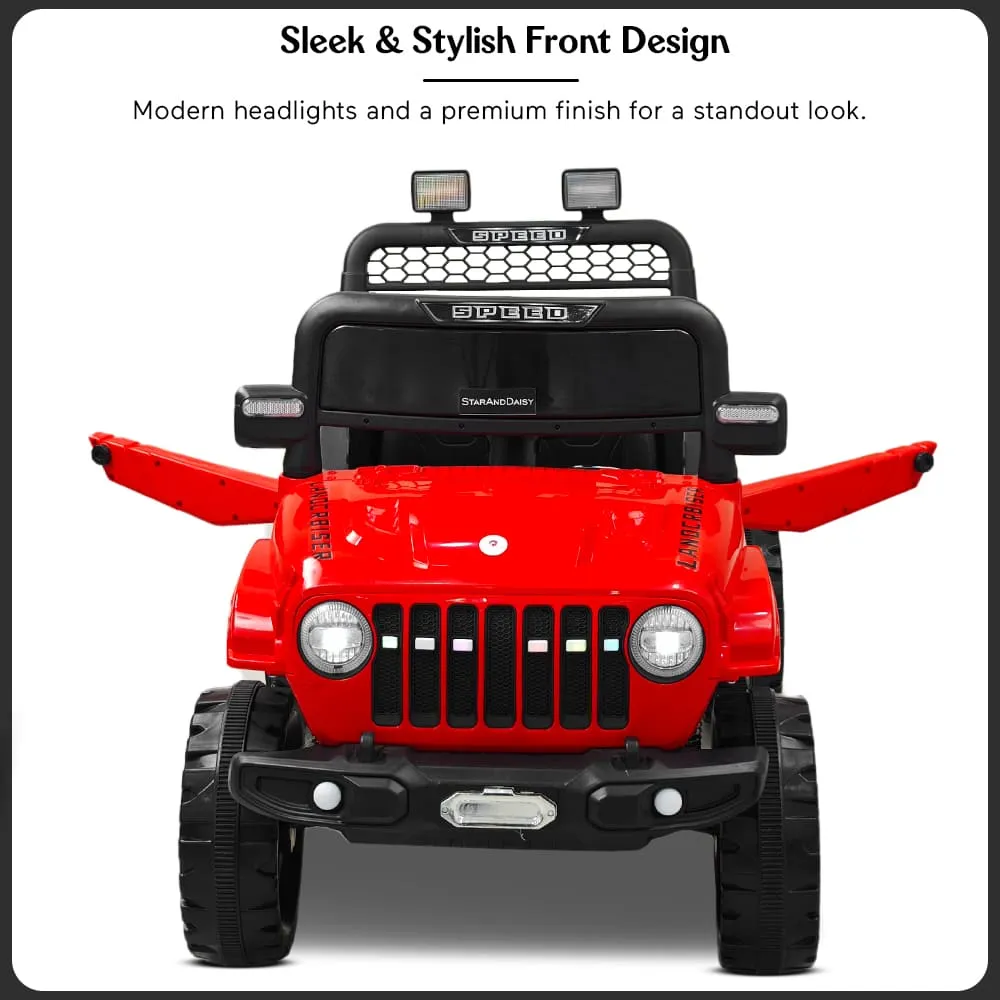 StarAndDaisy Kids Ride-On Jeep