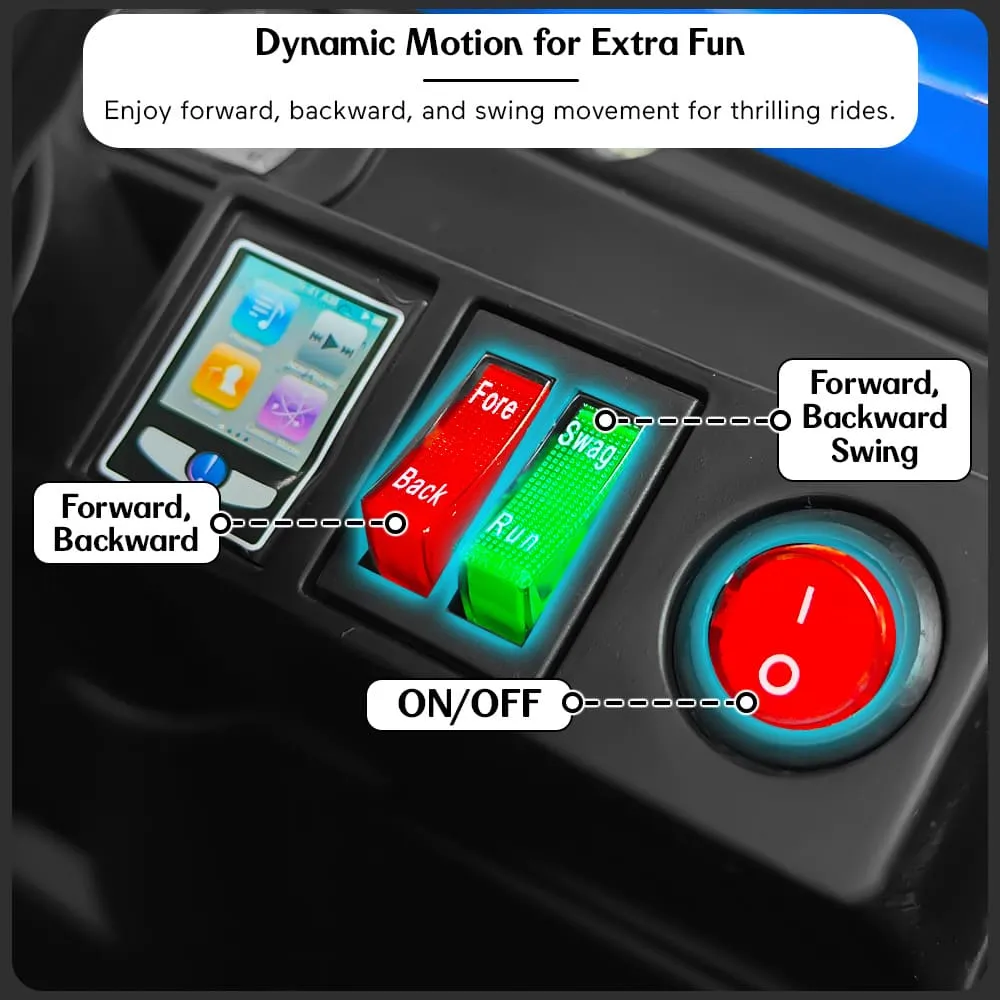 StarAndDaisy Premium Ride On Remote Control Jeep For Kids