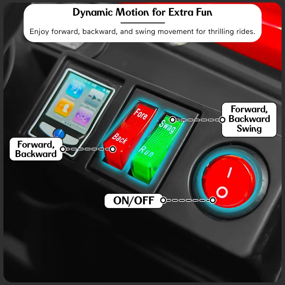 StarAndDaisy Ride On Remote Control Jeep For Kids