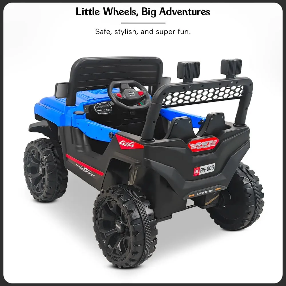 StarAndDaisy Ride On Remote Control Jeep For Kids