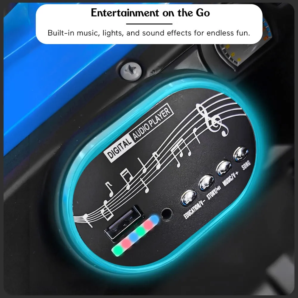 StarAndDaisy Ride On Remote Control Jeep For Kids