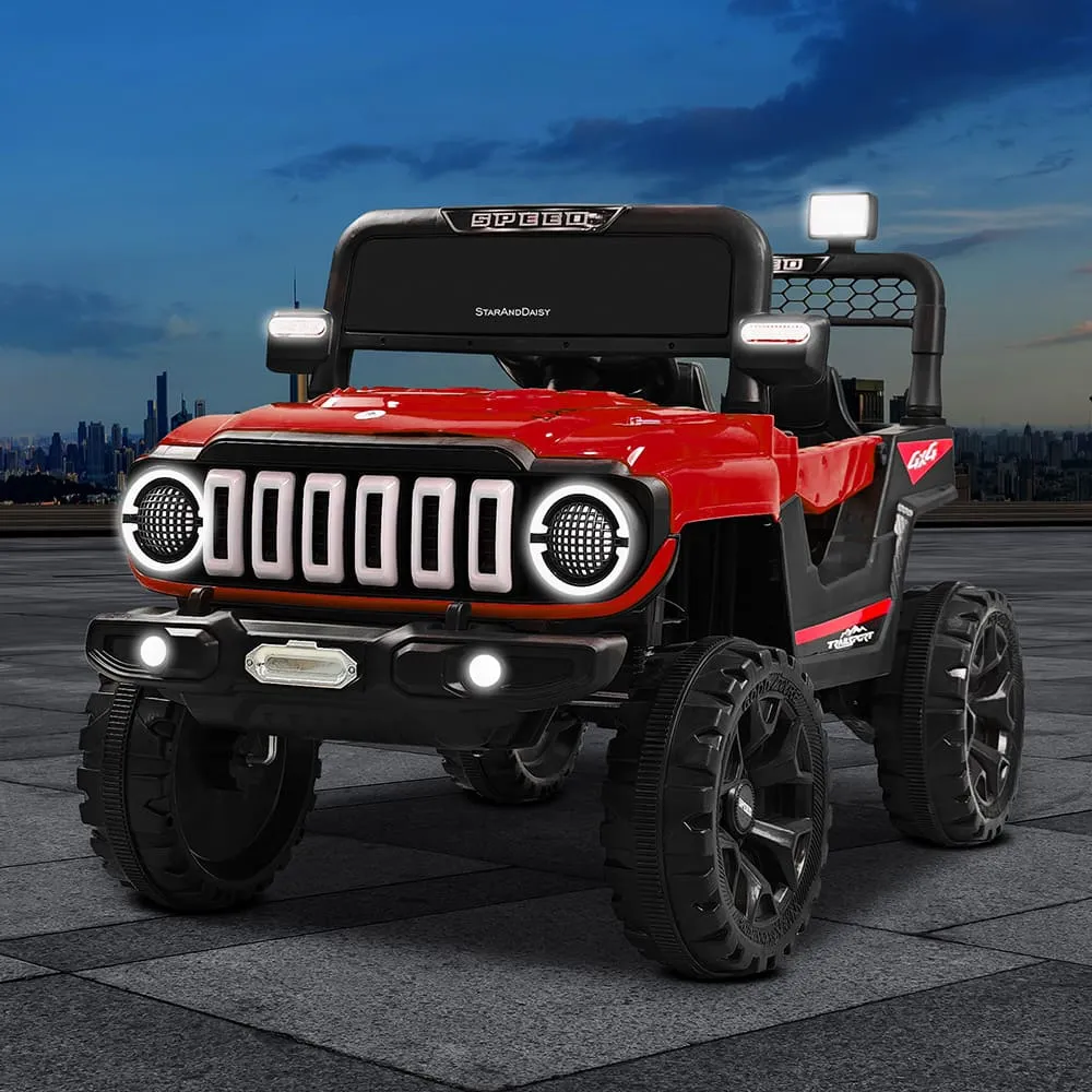 StarAndDaisy Ride On Jeep For Kids