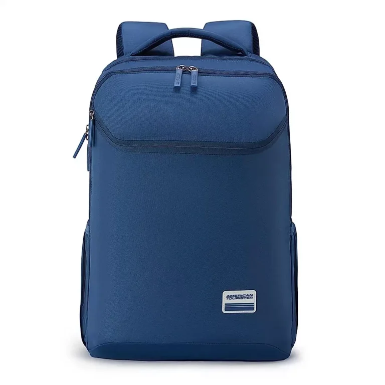 American Tourister Boys and Girls School Bags, 3 Full Compartments, Printed Design Backpack 37 Ltr - Slate 4.0 Style 01 Navy