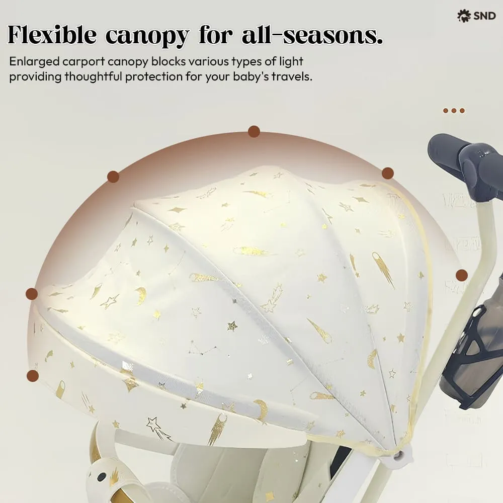 flexible canopy tricycle for kids