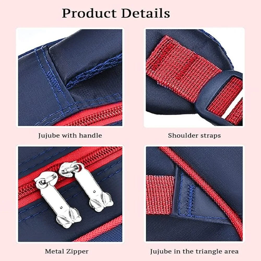 Premium Kids School Bag, Motorcycle Astronaut Design, Lightweight Backpack for Elementary school students-Blue