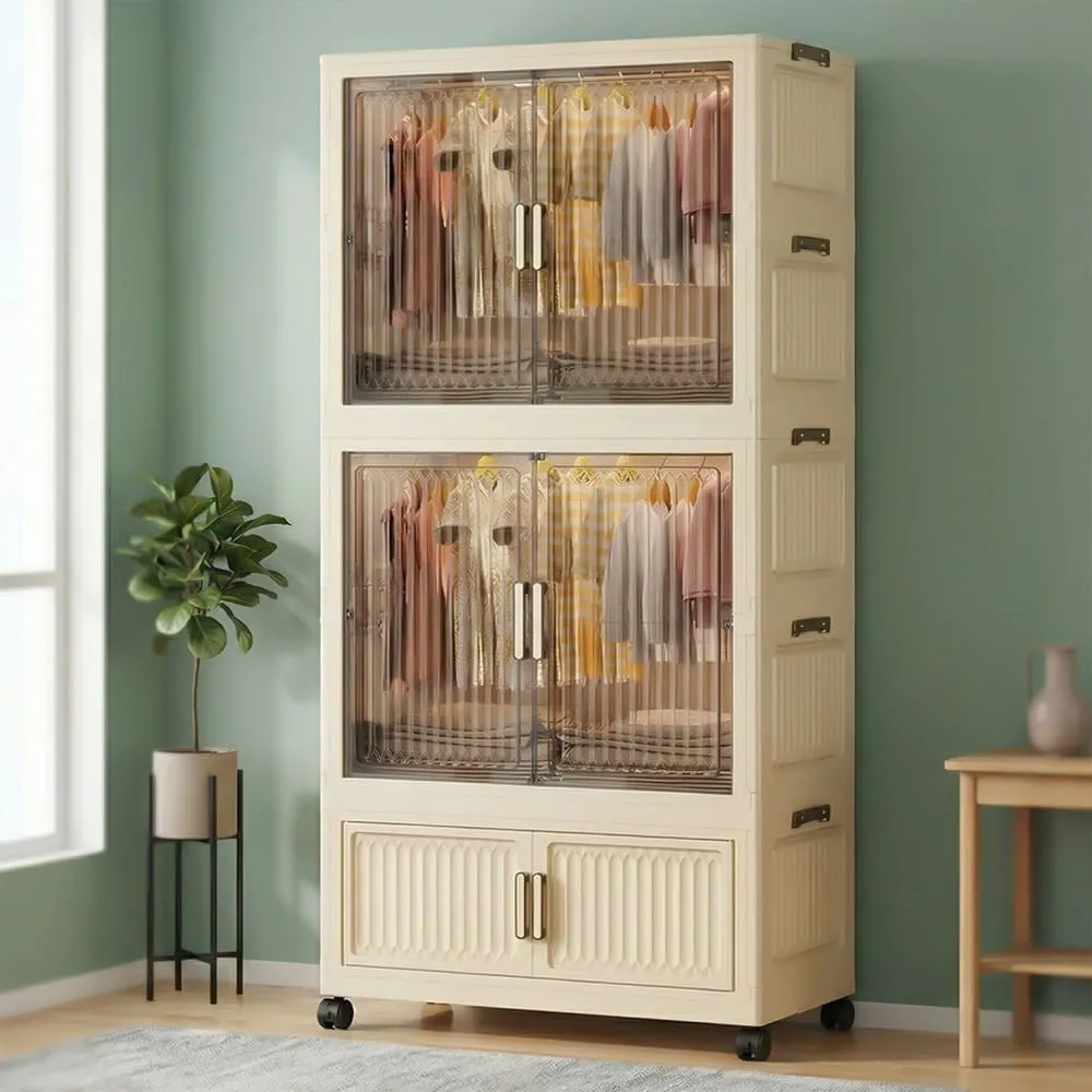 cabinet white transparent