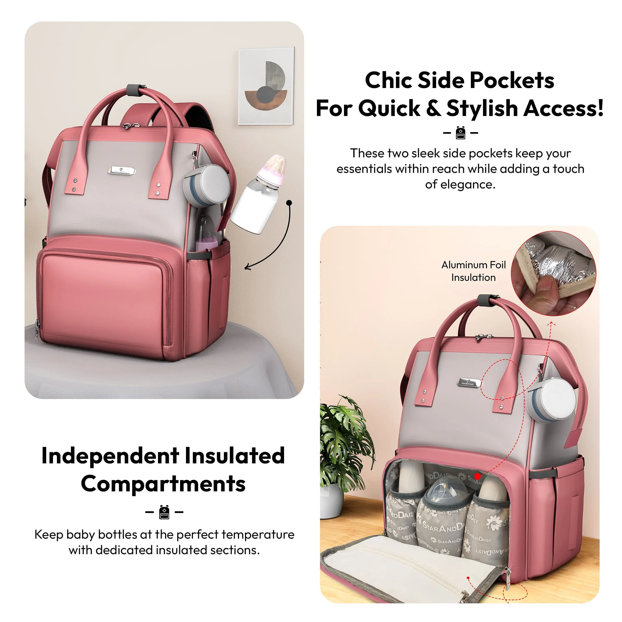 Insulated Diaper Bag