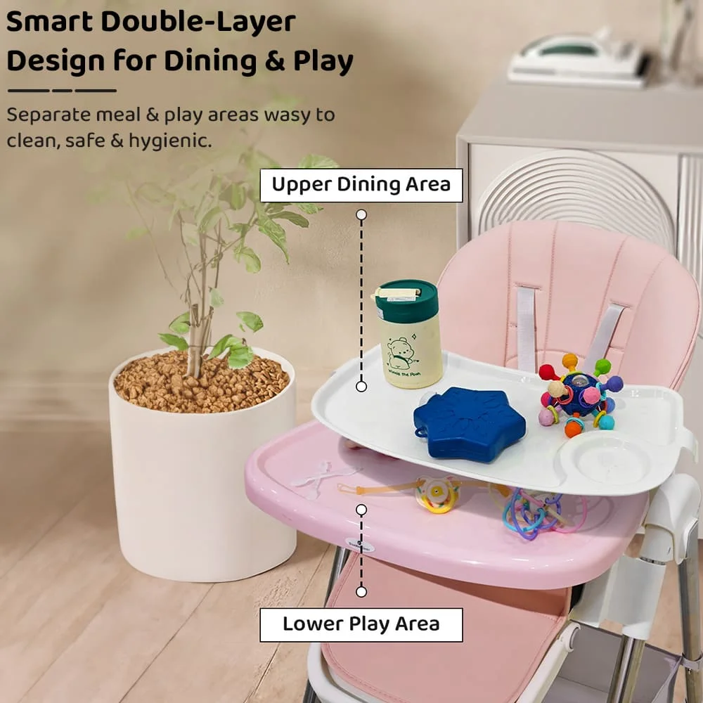 Baby Feeding Chair with Detachable Food Tray