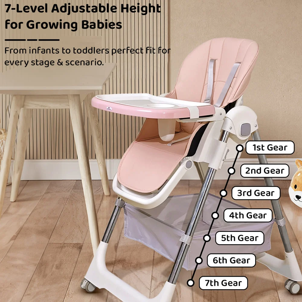 Adjustable baby feeding chair