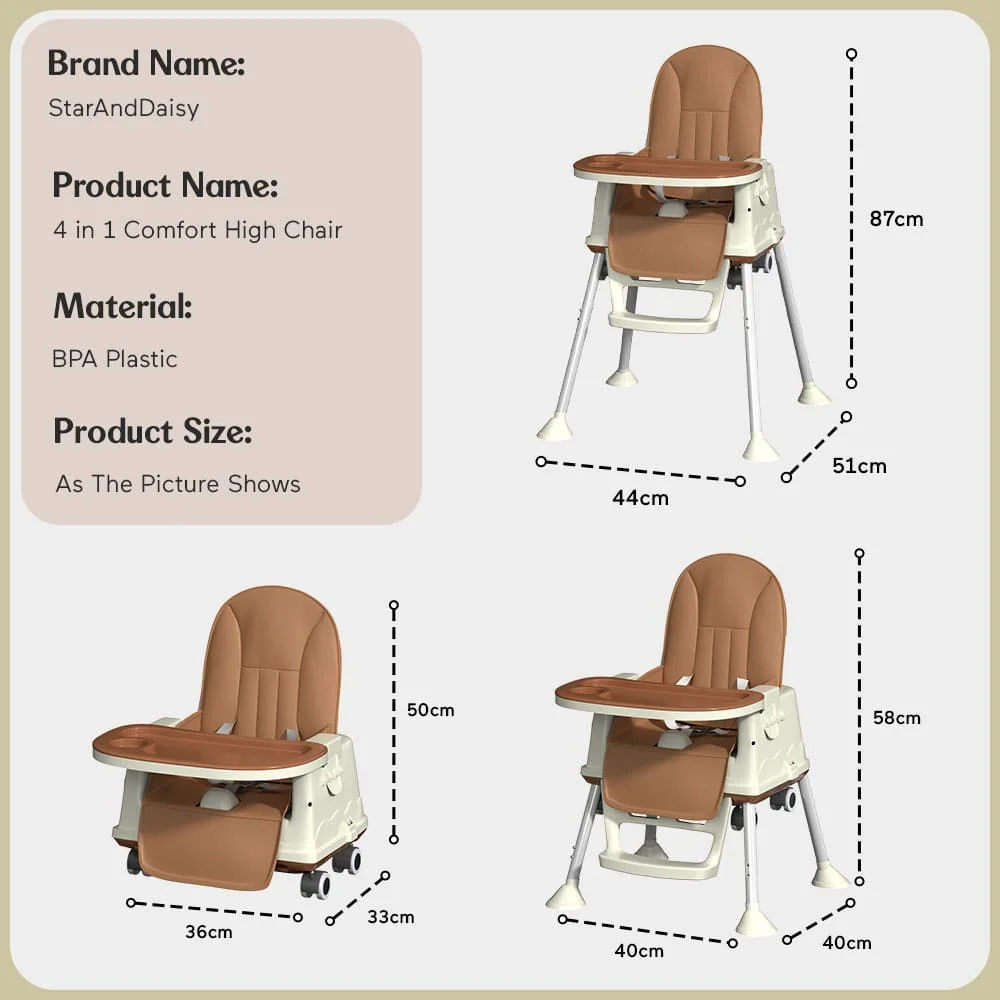 Baby High Chair for Multifunction