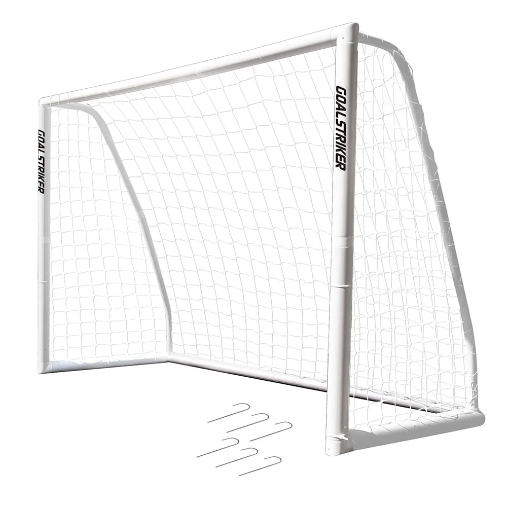 Innov8 Backyard Wheather Proof Soccer Goal, Portable Professional-Grade Soccer Goal for Training and Play
