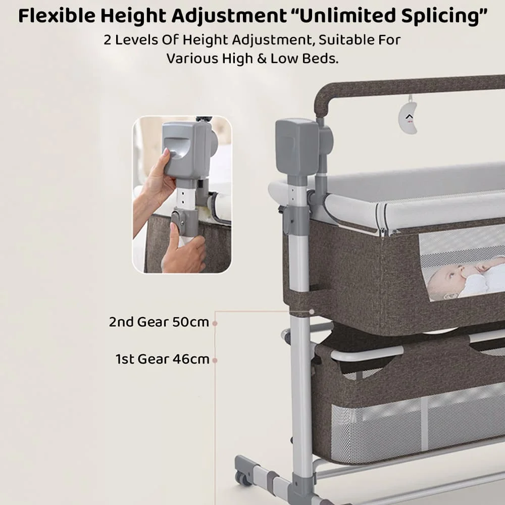 Automatic Baby Cradle Swing with 2 level of Height Adjustment