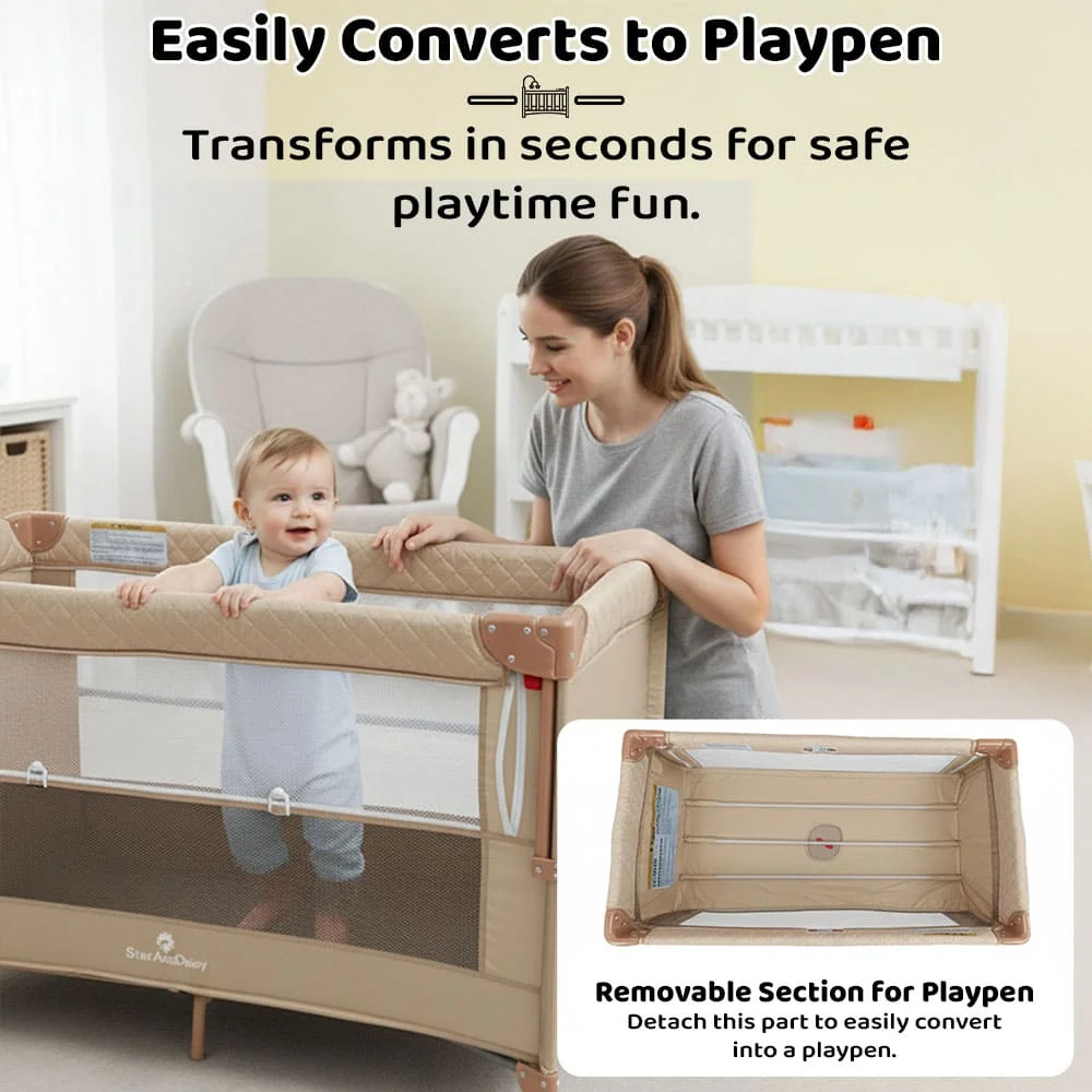 Cozy Cove Multifunctional Crib