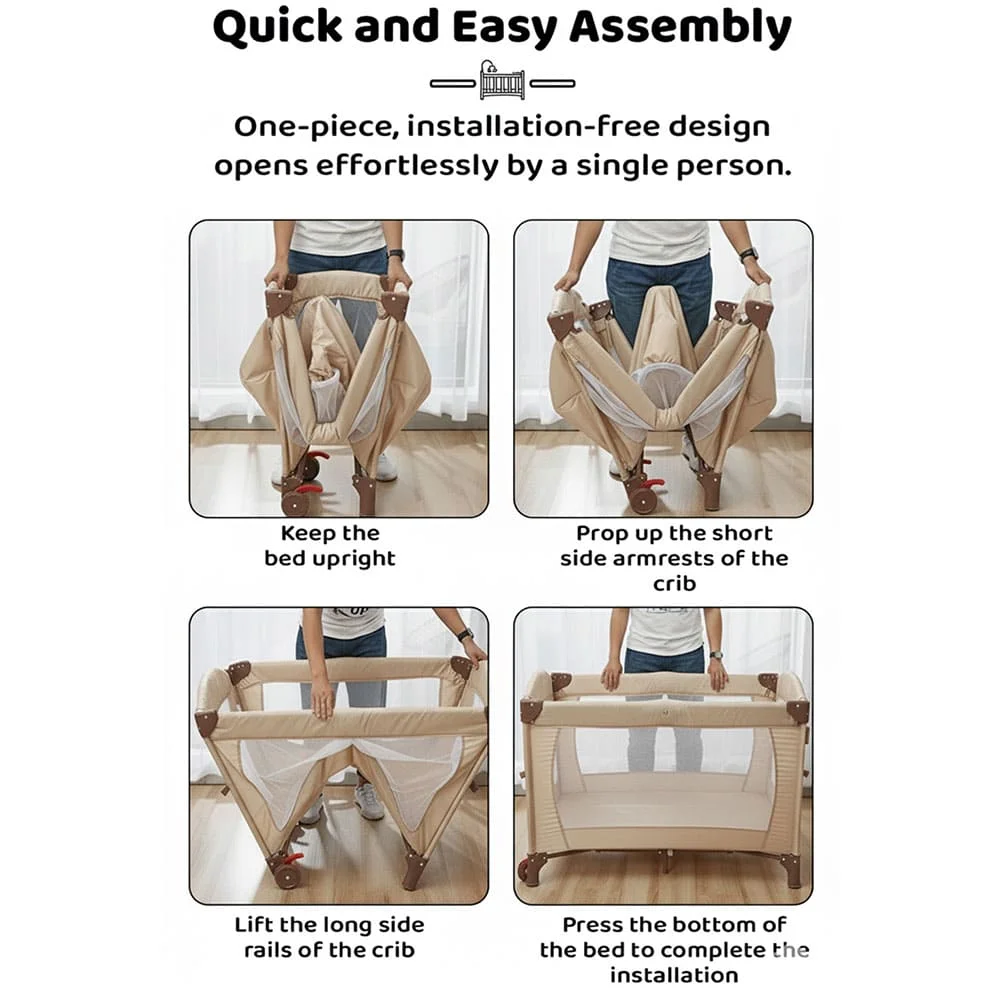 Cozy Cove Multifunctional Crib