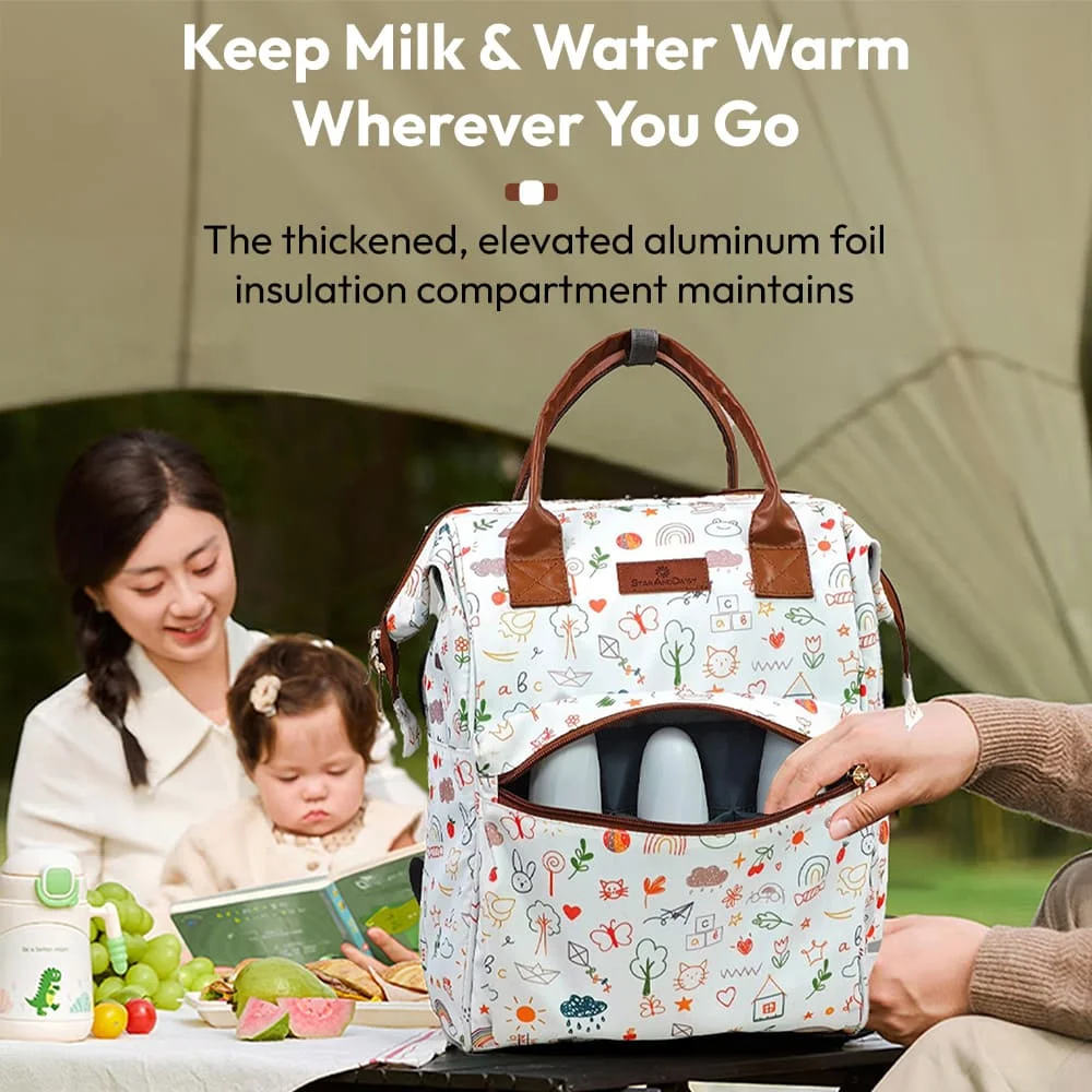 Multi-functional diaper bag