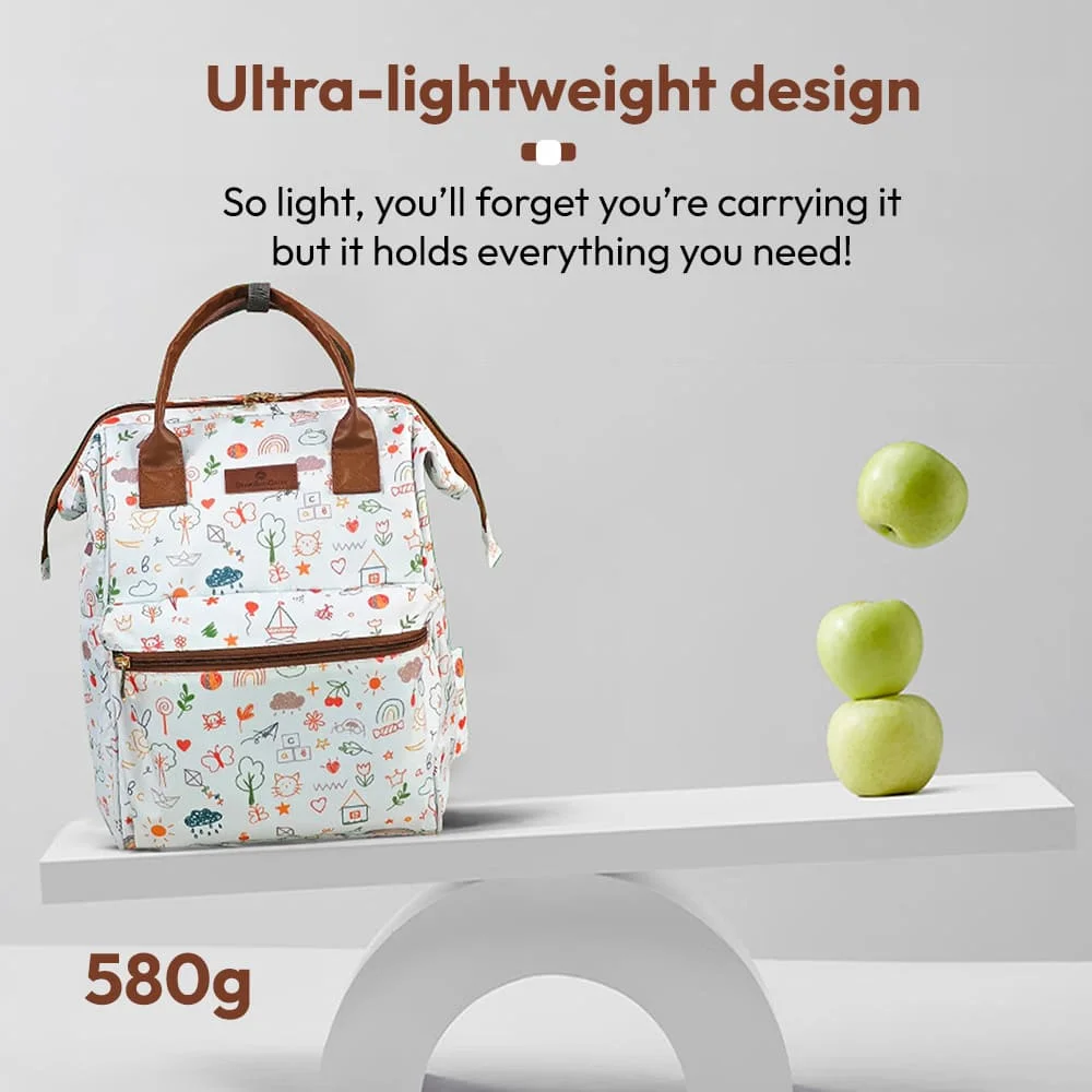 Lightweight diaper bag for babies