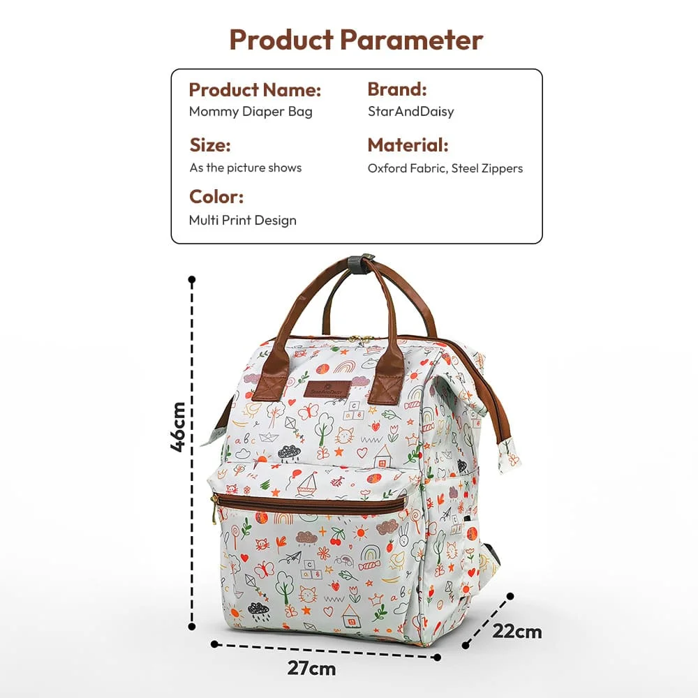 Specifications of diaper bag