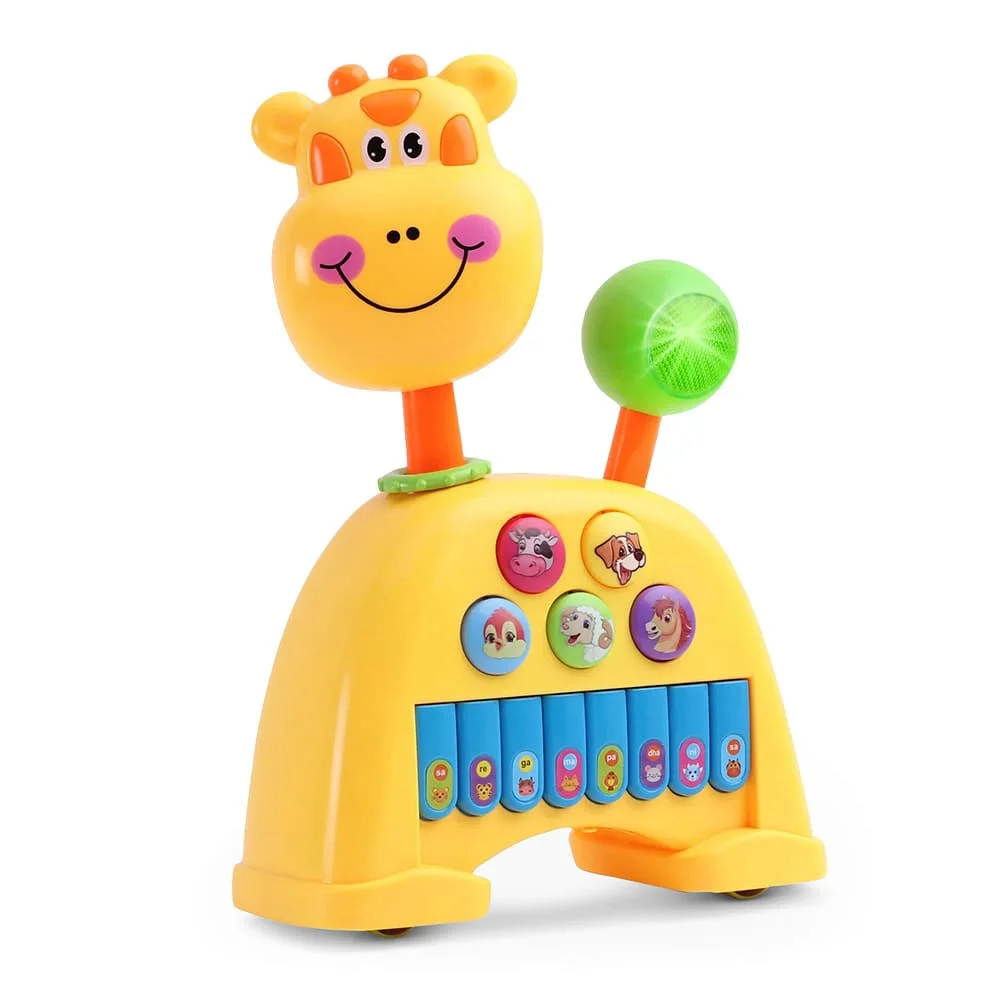 3 in 1 Musical Toy Yellow Cow main
