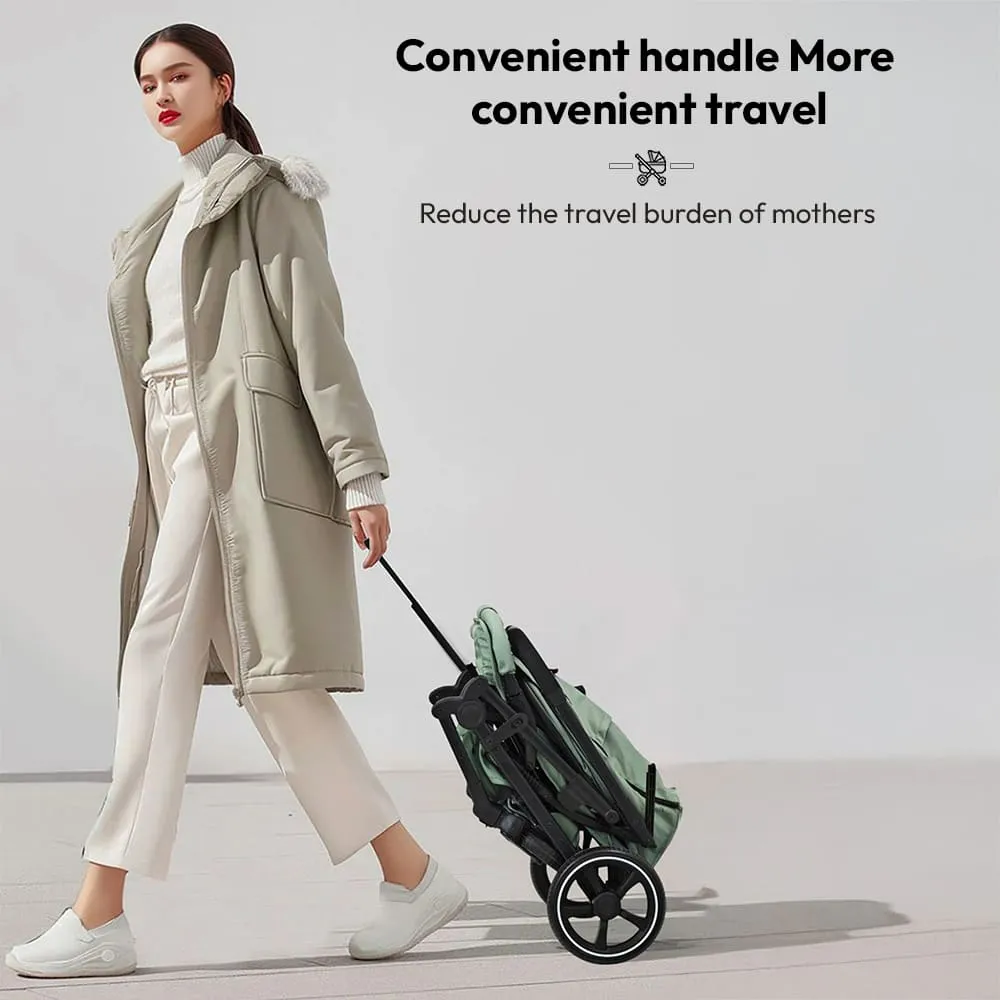 Lunex Baby Stroller converted handle