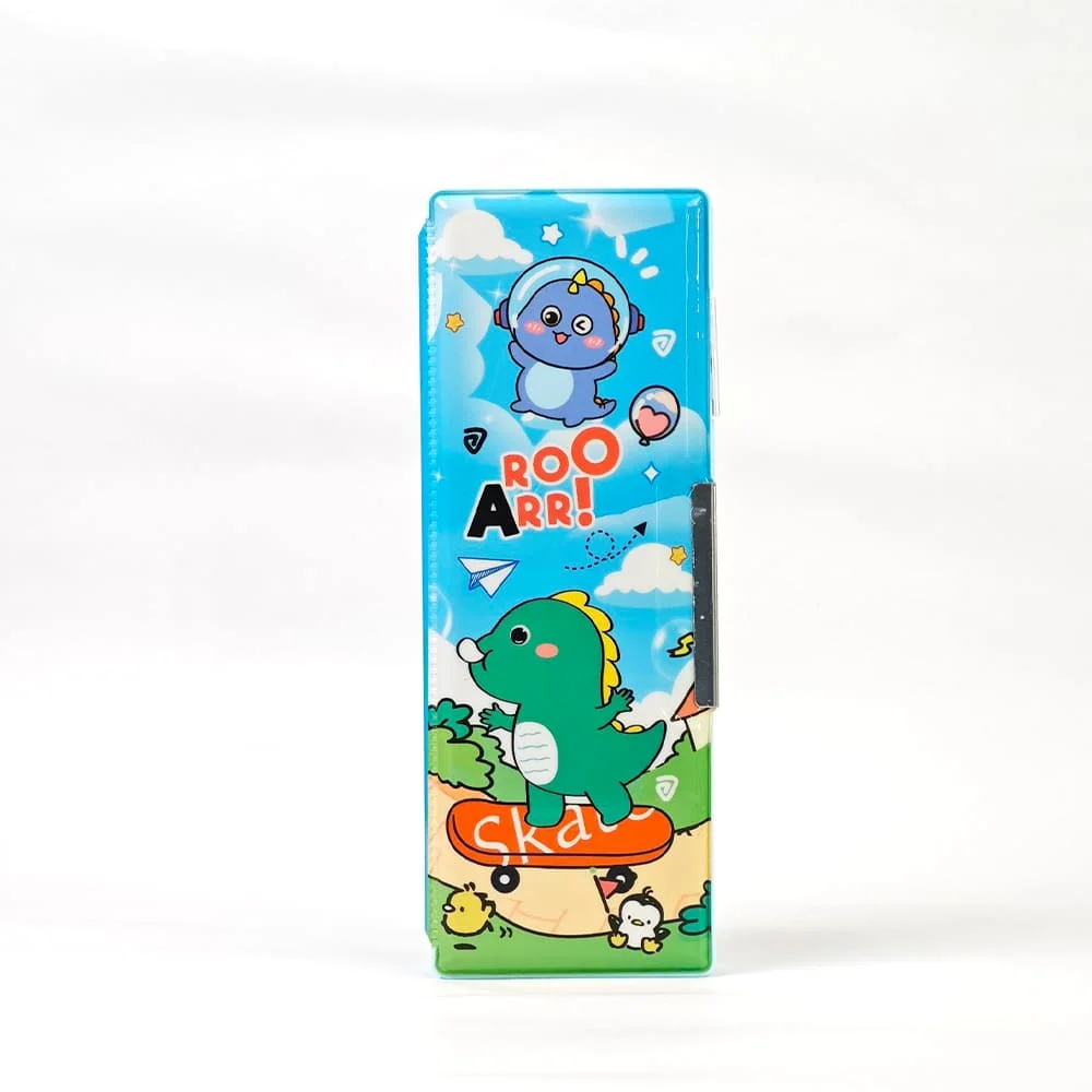 Pop eye Magnetic Pencile Box Light Blue