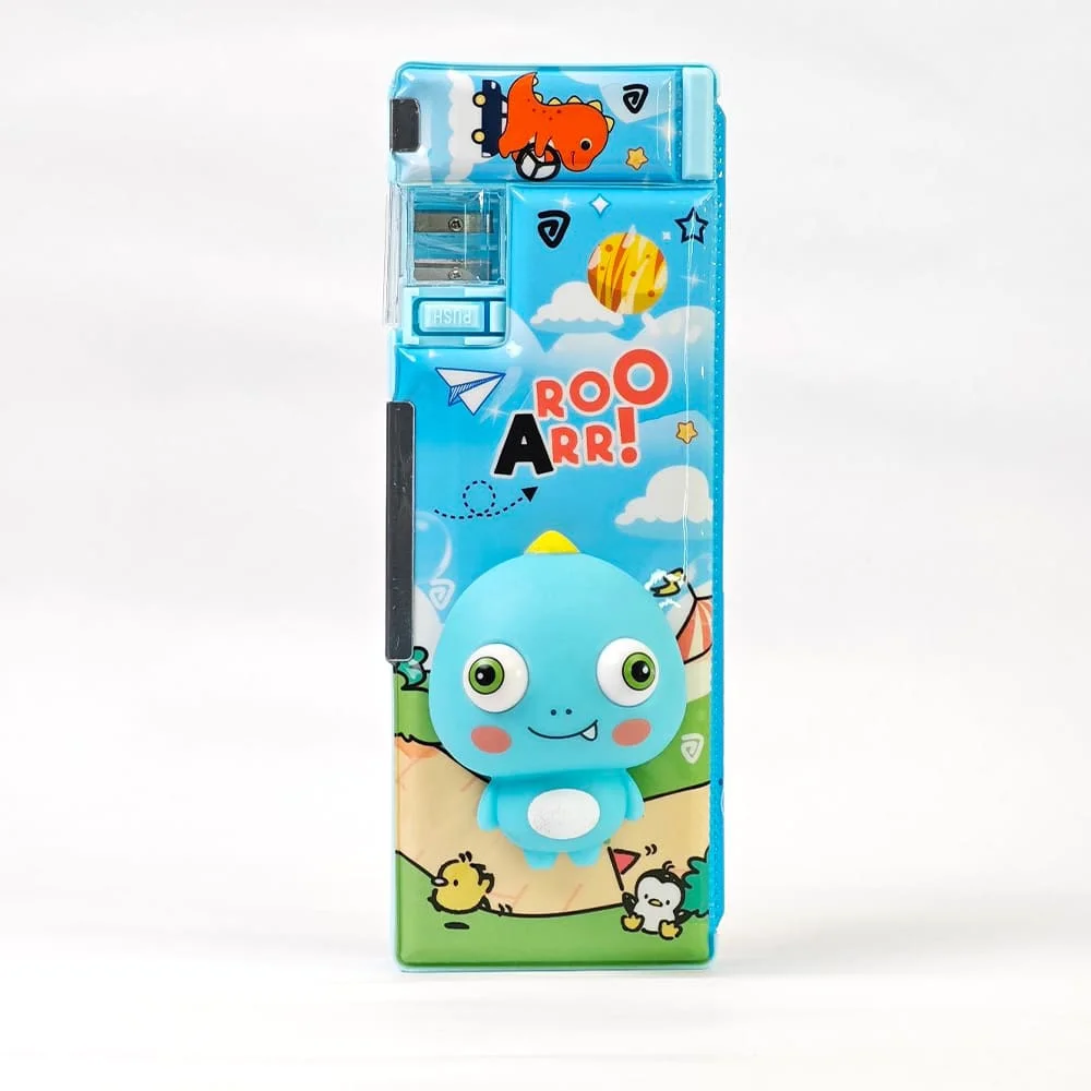 Pop eye Magnetic Pencile Box Light Blue