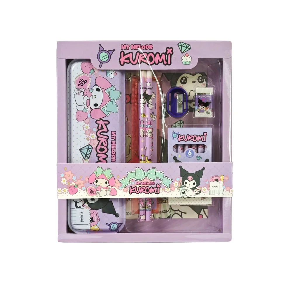 Stationart set kuromi purple