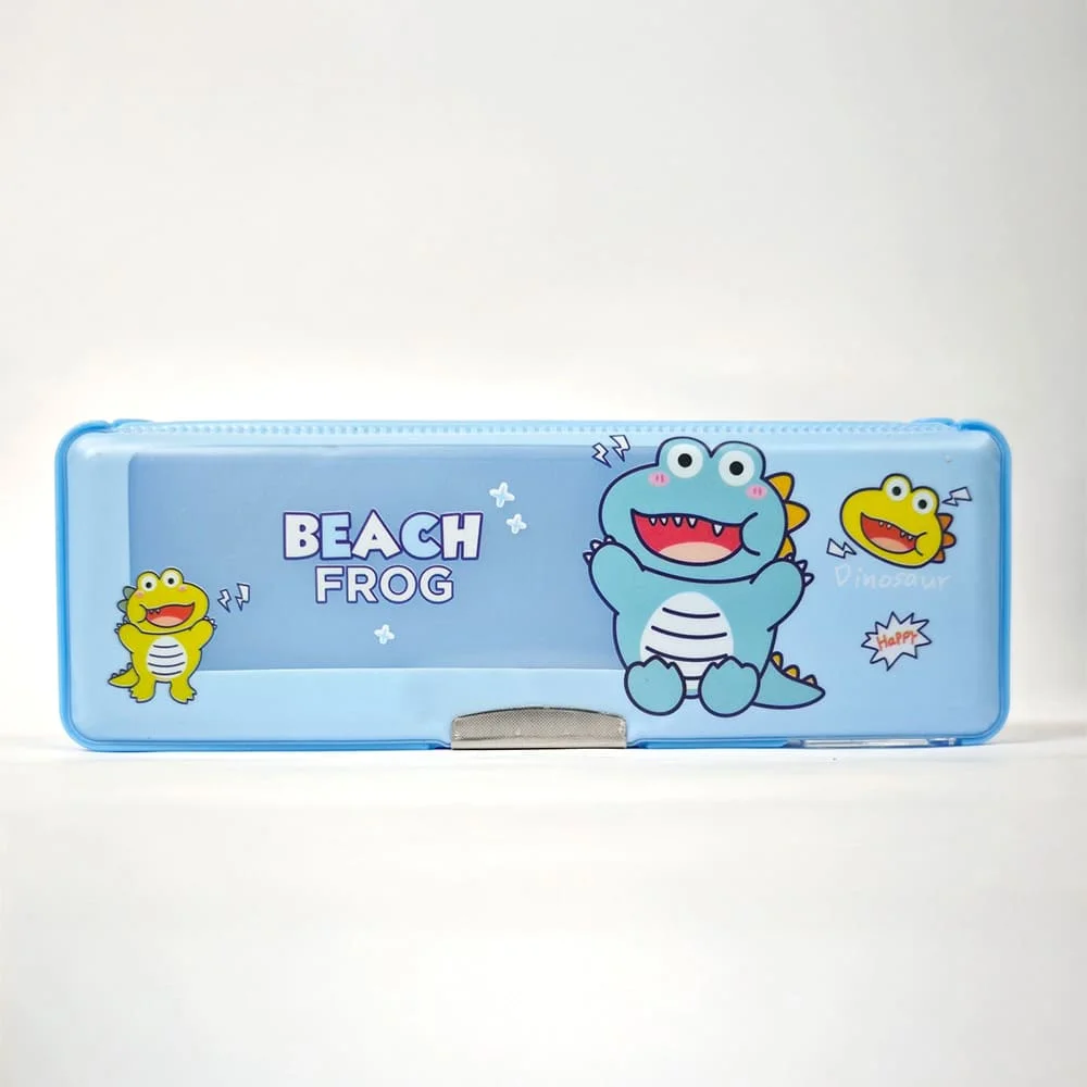 Trendy Pencil Box Beach Frog