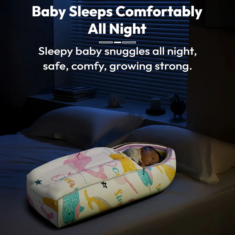 baby sleeping bag ocean print