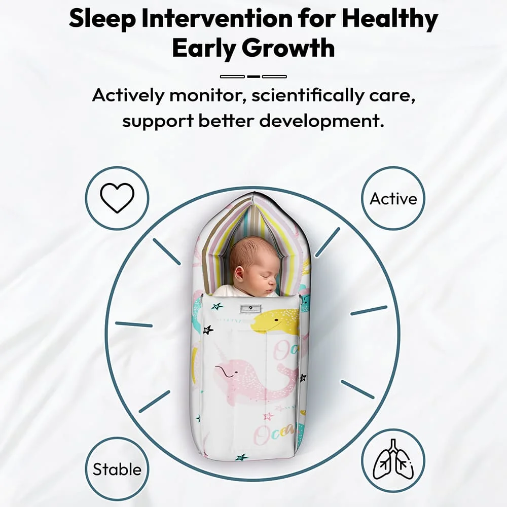 baby sleeping bag ocean print