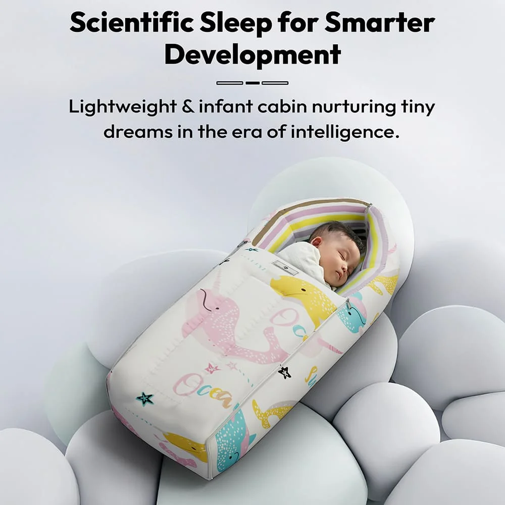 baby sleeping bag ocean print