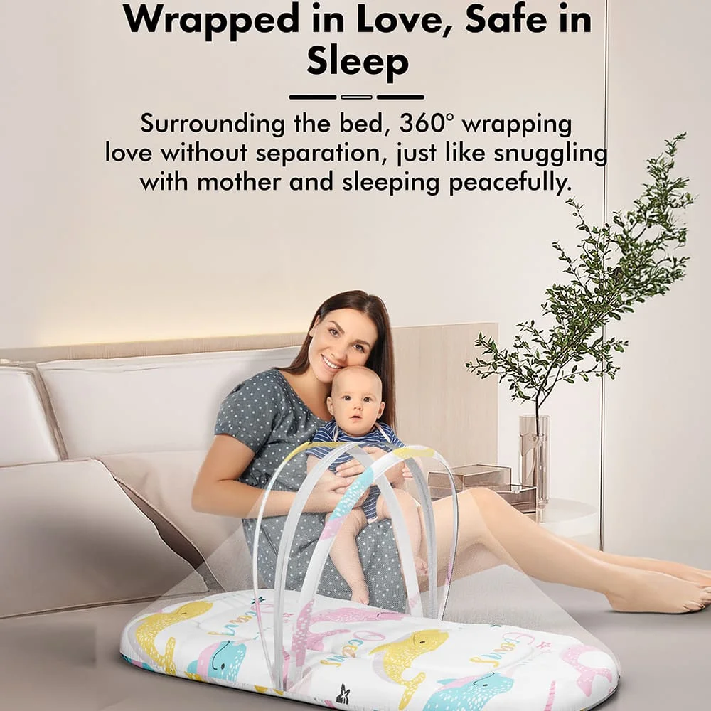 bedding set with mosquito net
