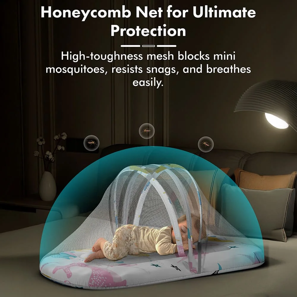 bedding set with mosquito net