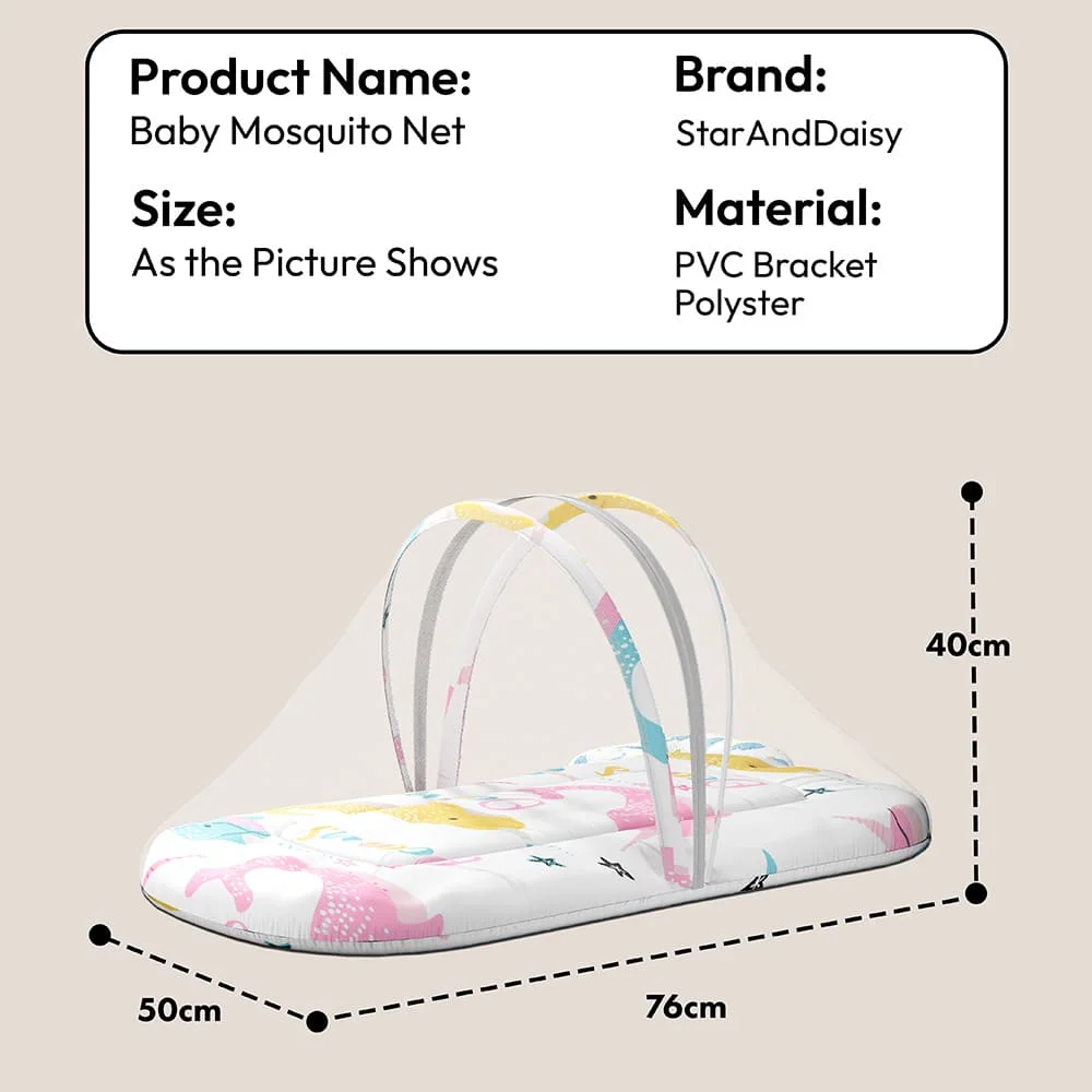 bedding set with mosquito net