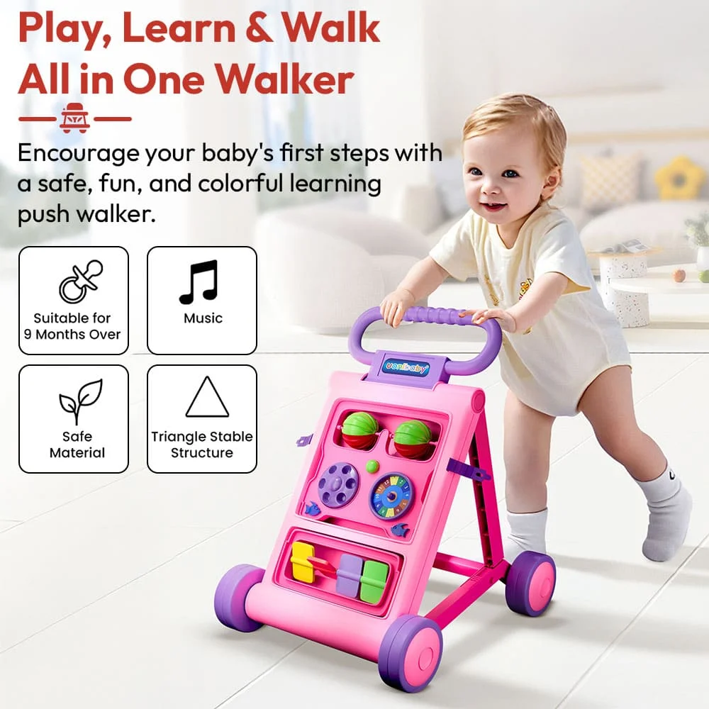 push walker pink