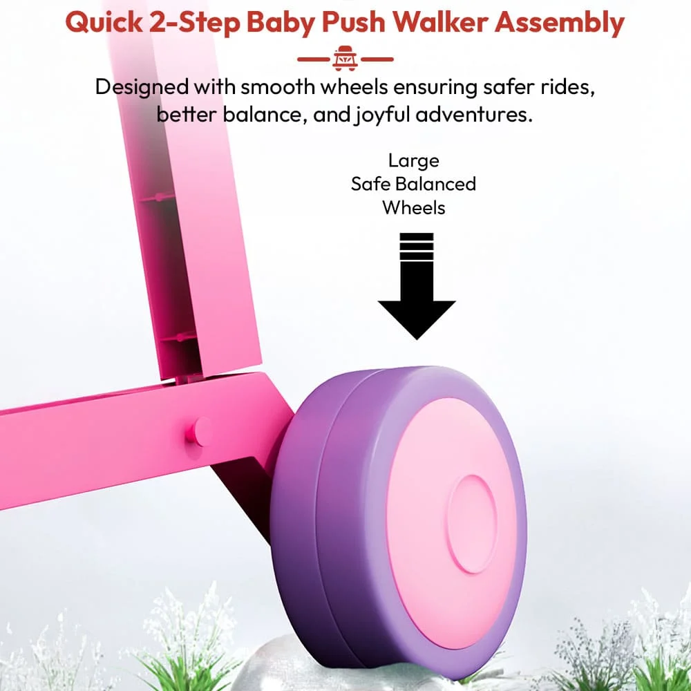 push walker pink