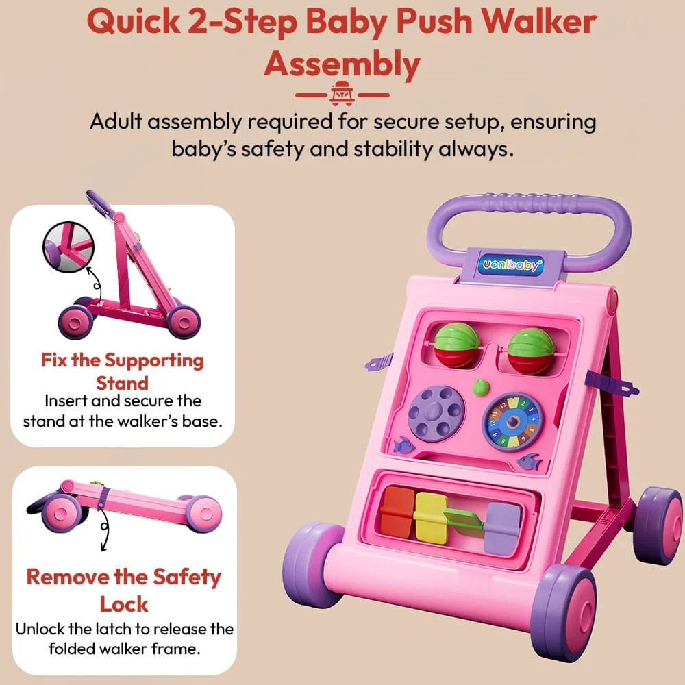 push walker pink