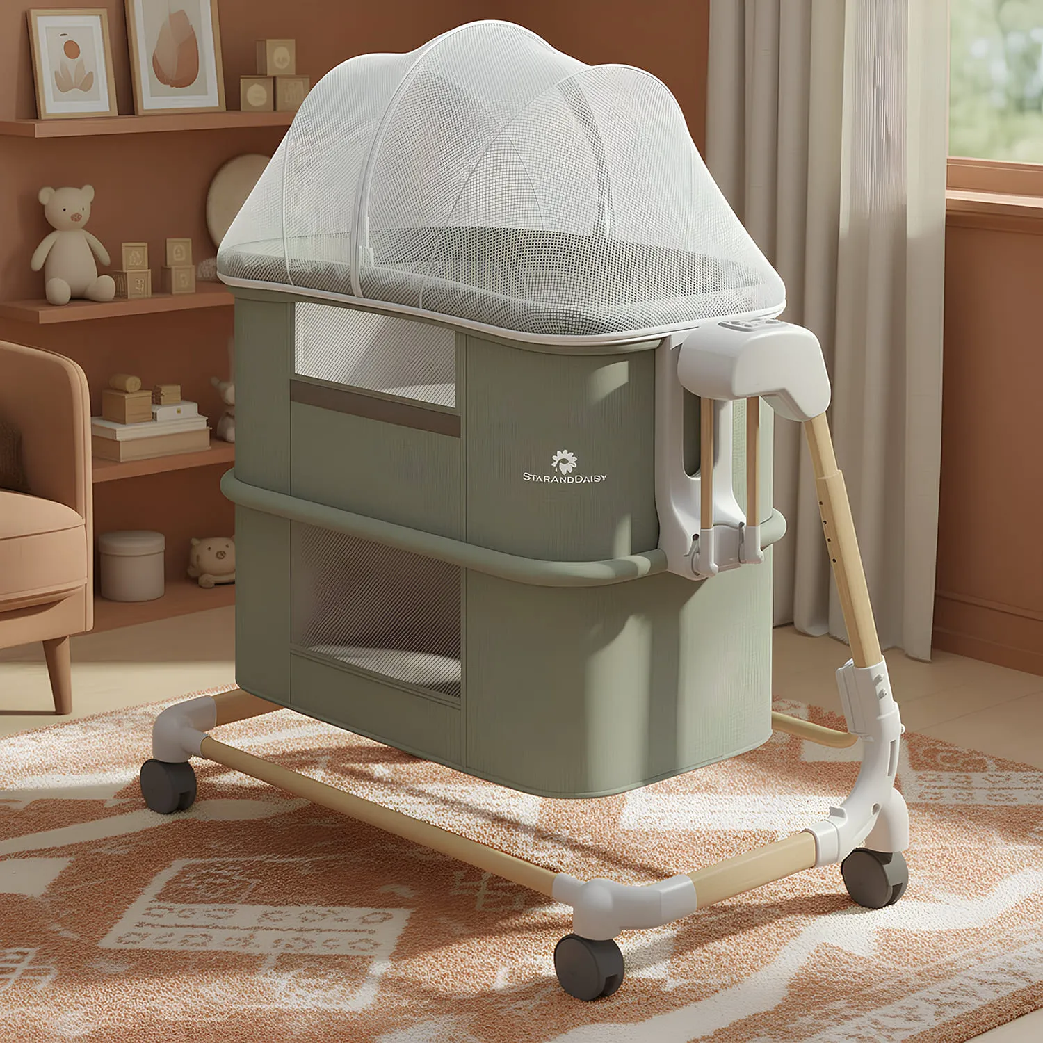 Deluxe 4 in 1 Electric Cradle